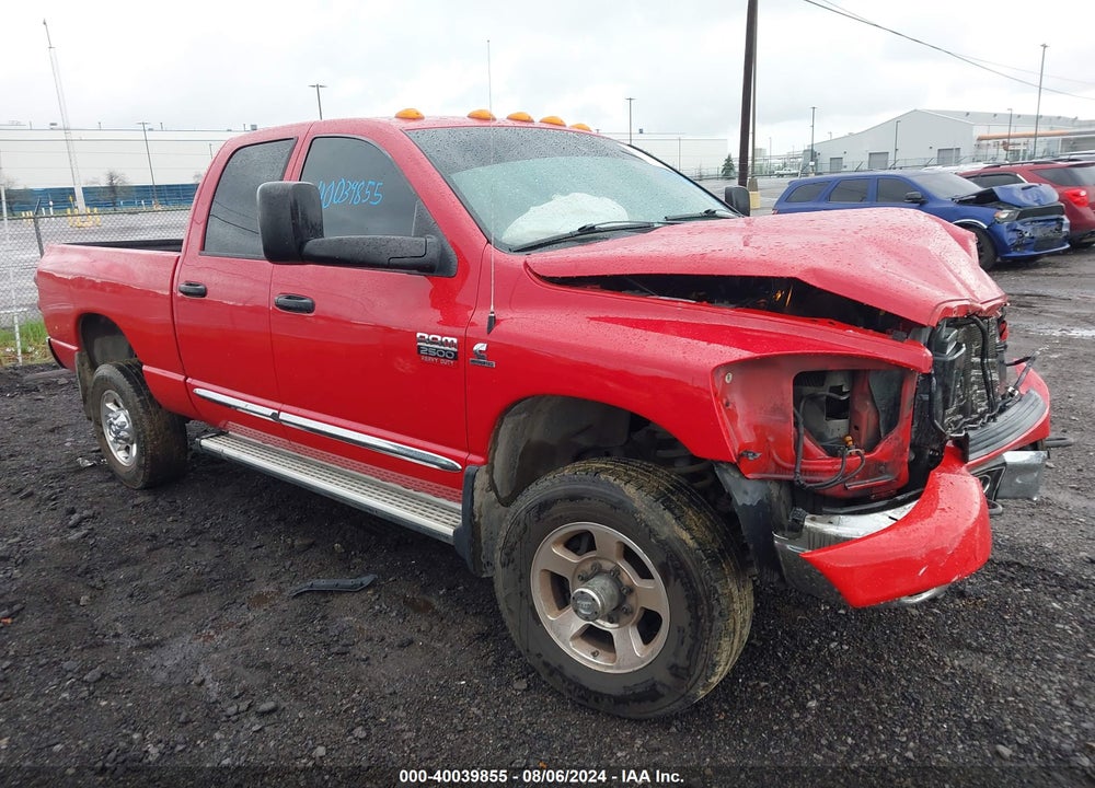 2008 DODGE RAM 2500 SLT/POWER WAGON VIN: 3D7KS28AX8G193492