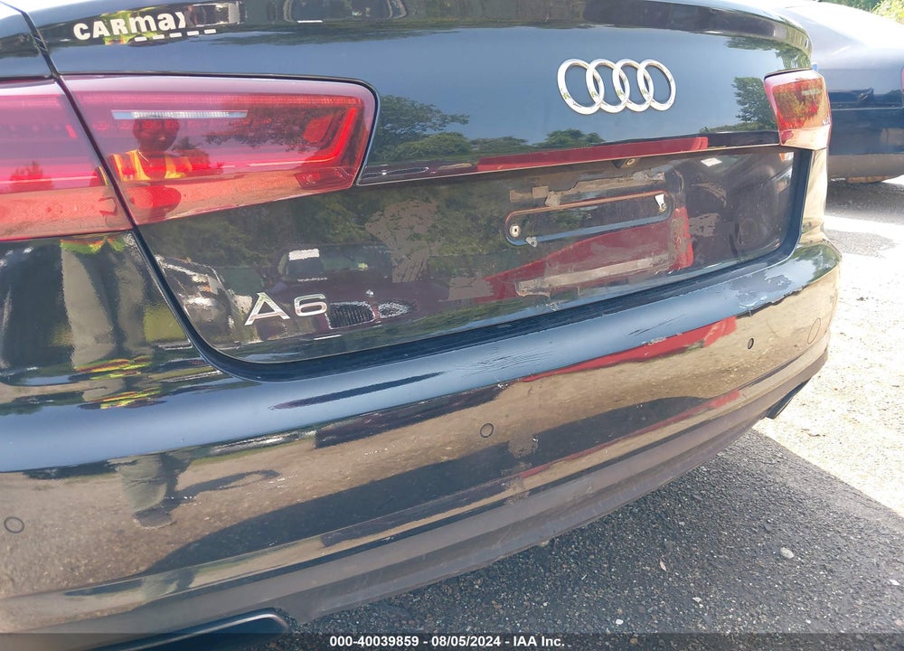 2016 AUDI A6 3.0T PREMIUM PLUS VIN: WAUHGAFCXGN022216