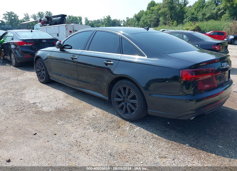 2016 AUDI A6 3.0T PREMIUM PLUS VIN: WAUHGAFCXGN022216