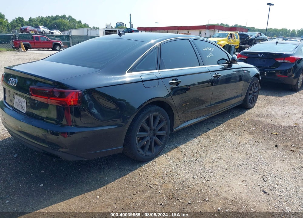 2016 AUDI A6 3.0T PREMIUM PLUS VIN: WAUHGAFCXGN022216