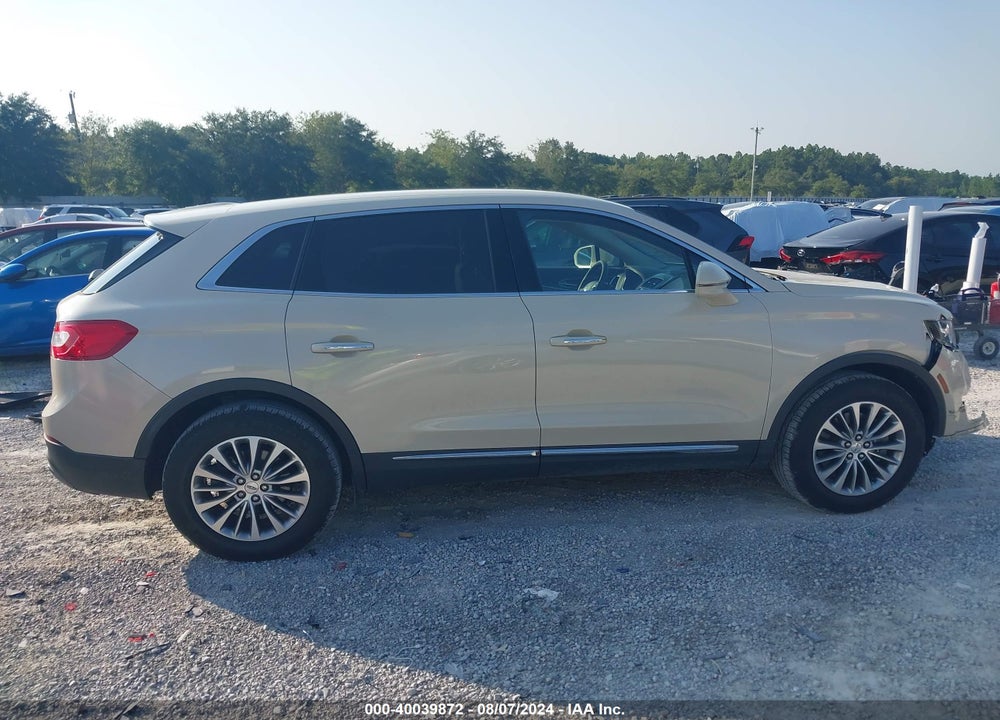 2018 LINCOLN MKX SELECT VIN: 2LMPJ8KR6JBL21658