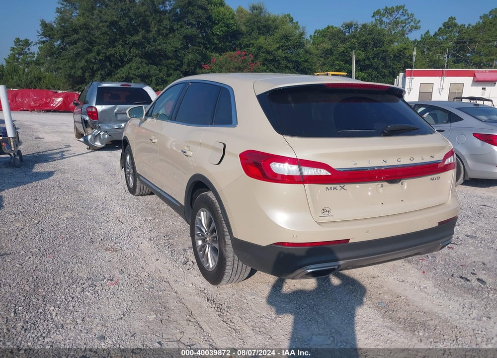 2018 LINCOLN MKX SELECT VIN: 2LMPJ8KR6JBL21658
