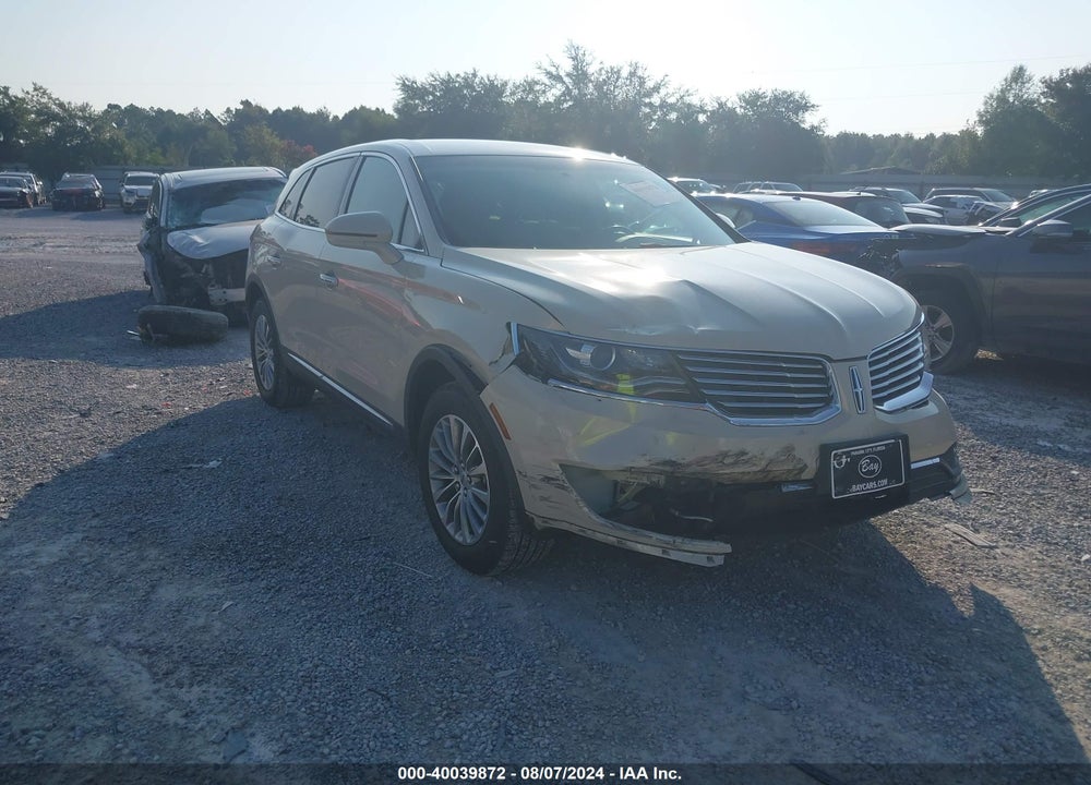 2018 LINCOLN MKX SELECT VIN: 2LMPJ8KR6JBL21658