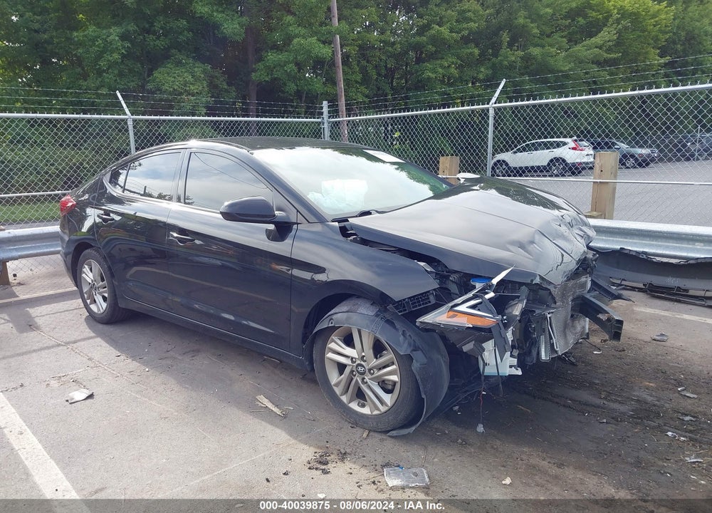 2019 HYUNDAI ELANTRA SEL VIN: 5NPD84LFXKH489885