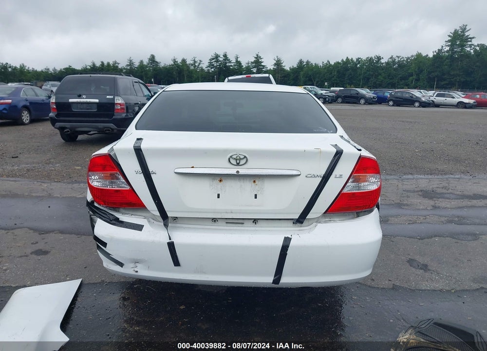 2002 TOYOTA CAMRY VIN: 4T1BE32K22U020302