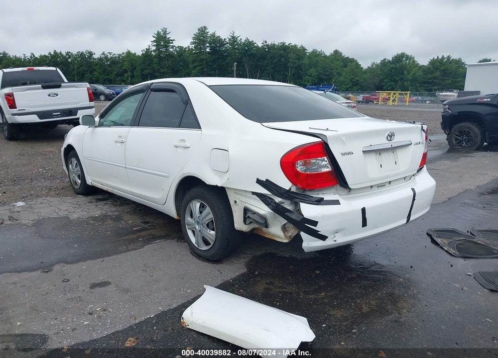 2002 TOYOTA CAMRY VIN: 4T1BE32K22U020302