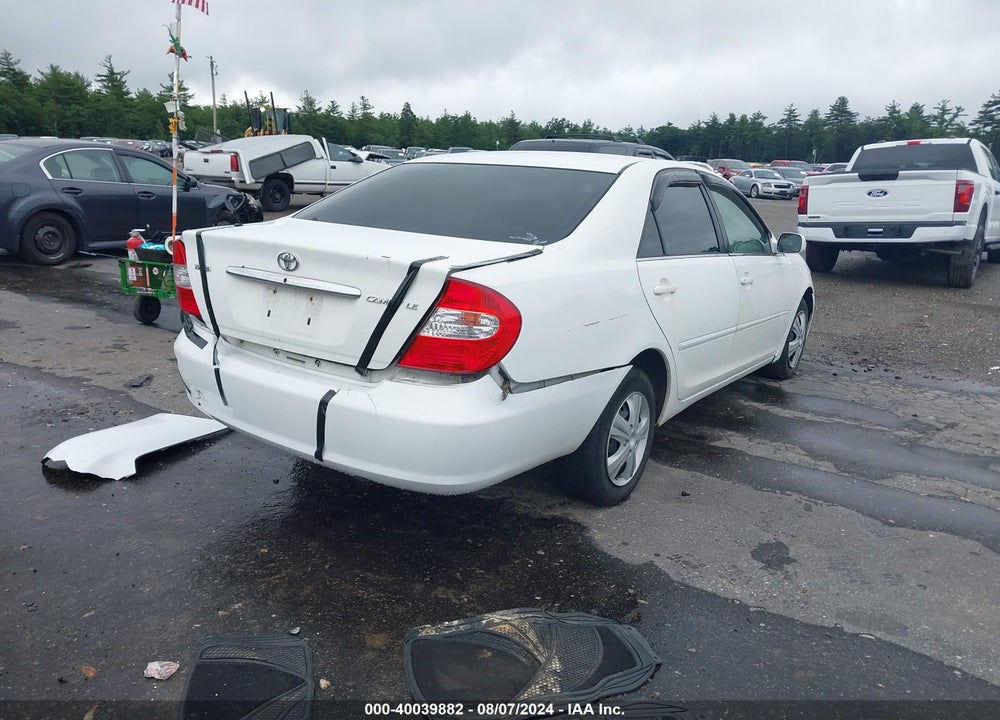 2002 TOYOTA CAMRY VIN: 4T1BE32K22U020302