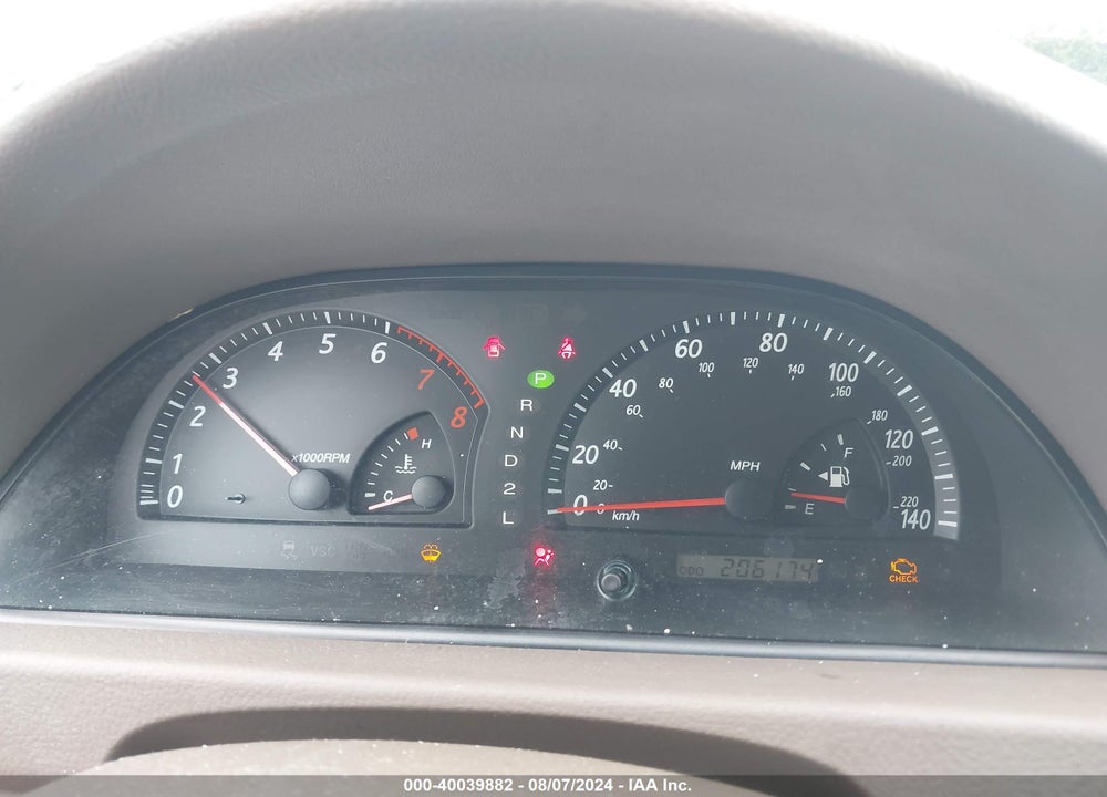 2002 TOYOTA CAMRY VIN: 4T1BE32K22U020302