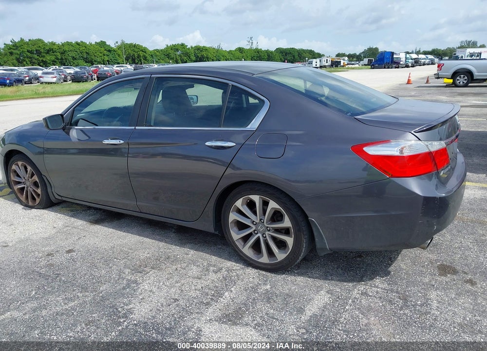 2013 HONDA ACCORD SPORT VIN: 1HGCR2F54DA060950