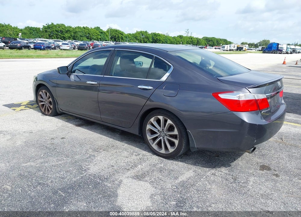 2013 HONDA ACCORD SPORT VIN: 1HGCR2F54DA060950