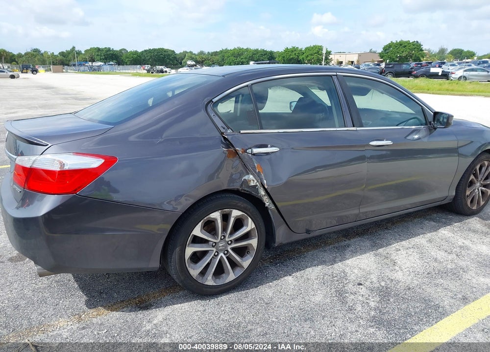 2013 HONDA ACCORD SPORT VIN: 1HGCR2F54DA060950