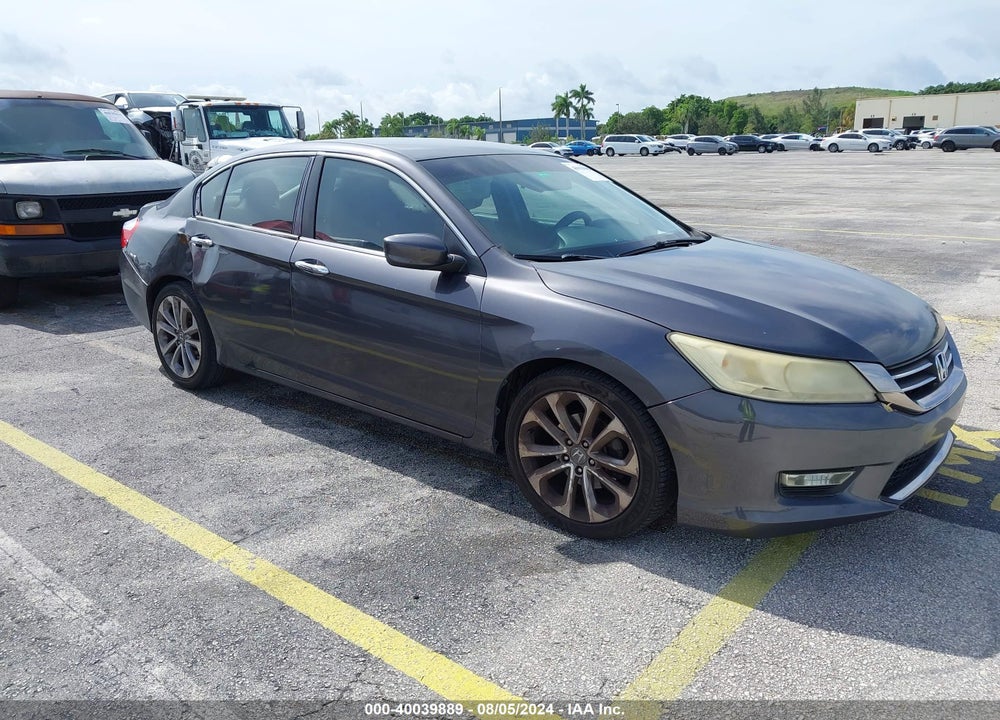 2013 HONDA ACCORD SPORT VIN: 1HGCR2F54DA060950