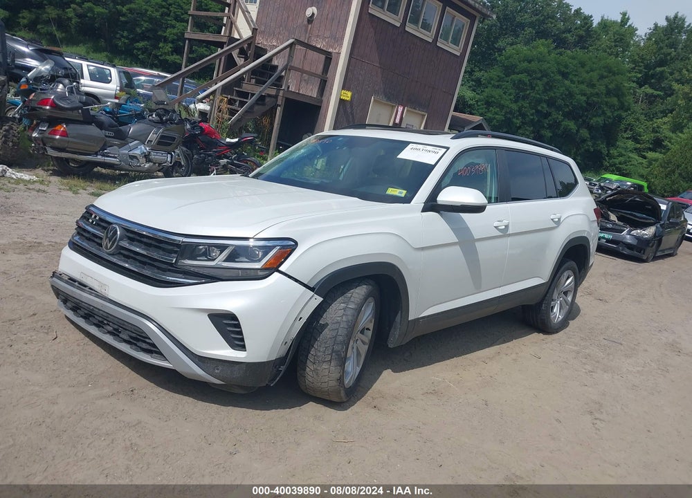 2021 VOLKSWAGEN ATLAS 3.6L V6 SE W/TECHNOLOGY VIN: 1V2KR2CA0MC603080