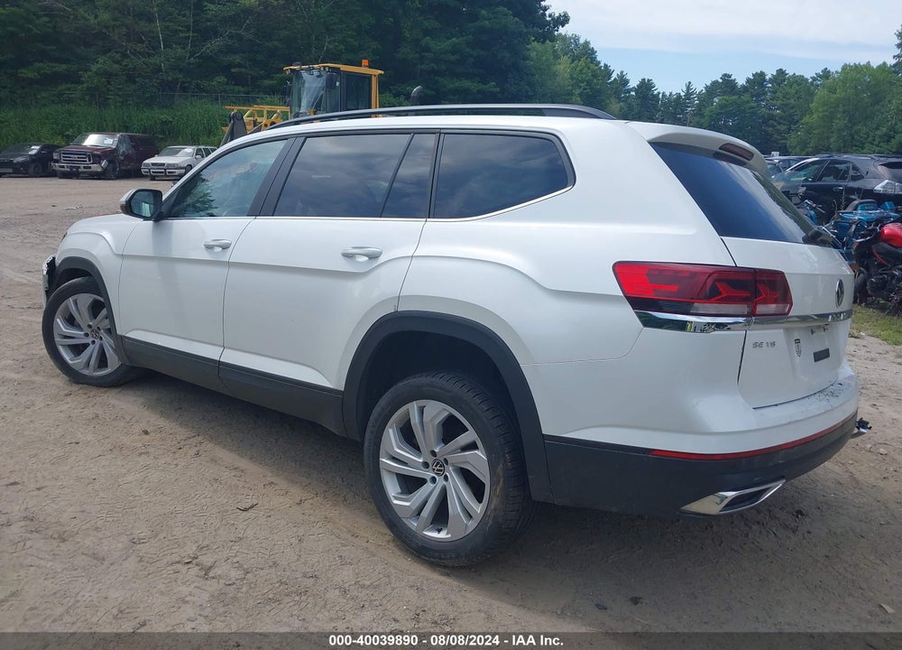 2021 VOLKSWAGEN ATLAS 3.6L V6 SE W/TECHNOLOGY VIN: 1V2KR2CA0MC603080