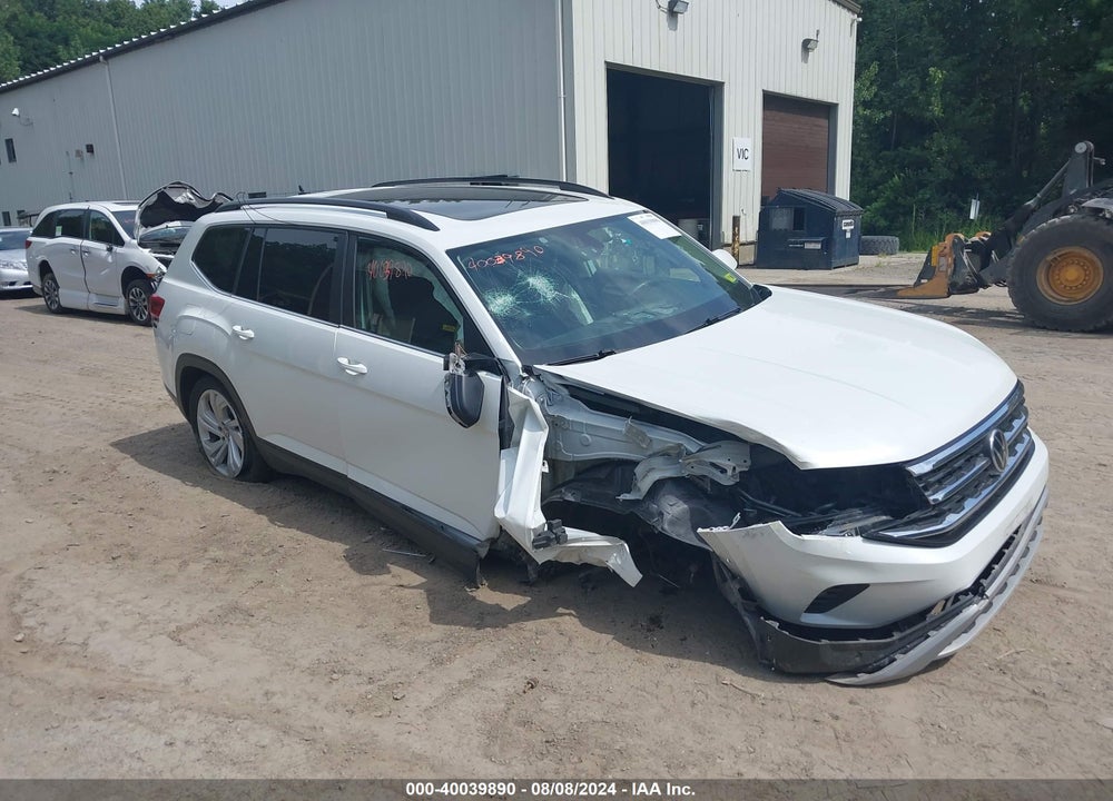 2021 VOLKSWAGEN ATLAS 3.6L V6 SE W/TECHNOLOGY VIN: 1V2KR2CA0MC603080