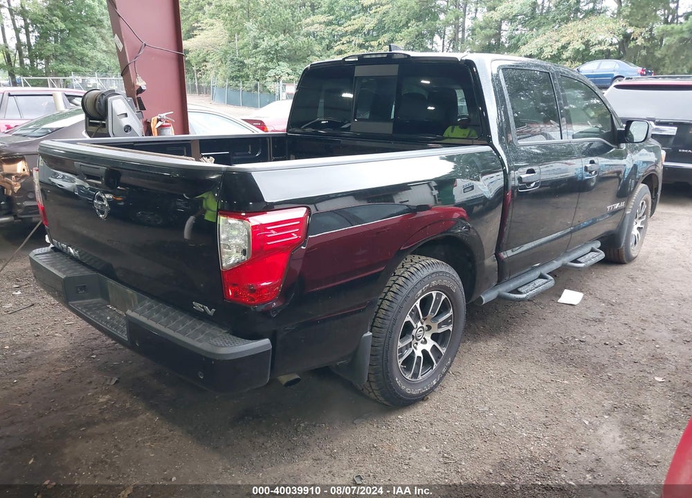 2022 NISSAN TITAN SV 4X2 VIN: 1N6AA1EFXNN101672