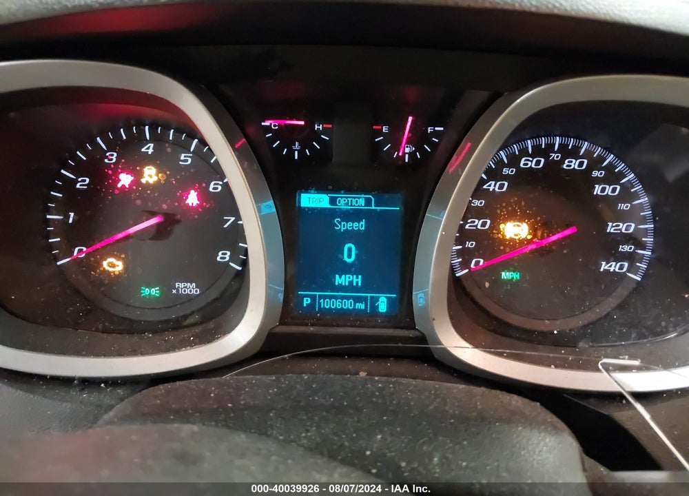 2016 CHEVROLET EQUINOX LT VIN: 2GNALCEK2G1140077