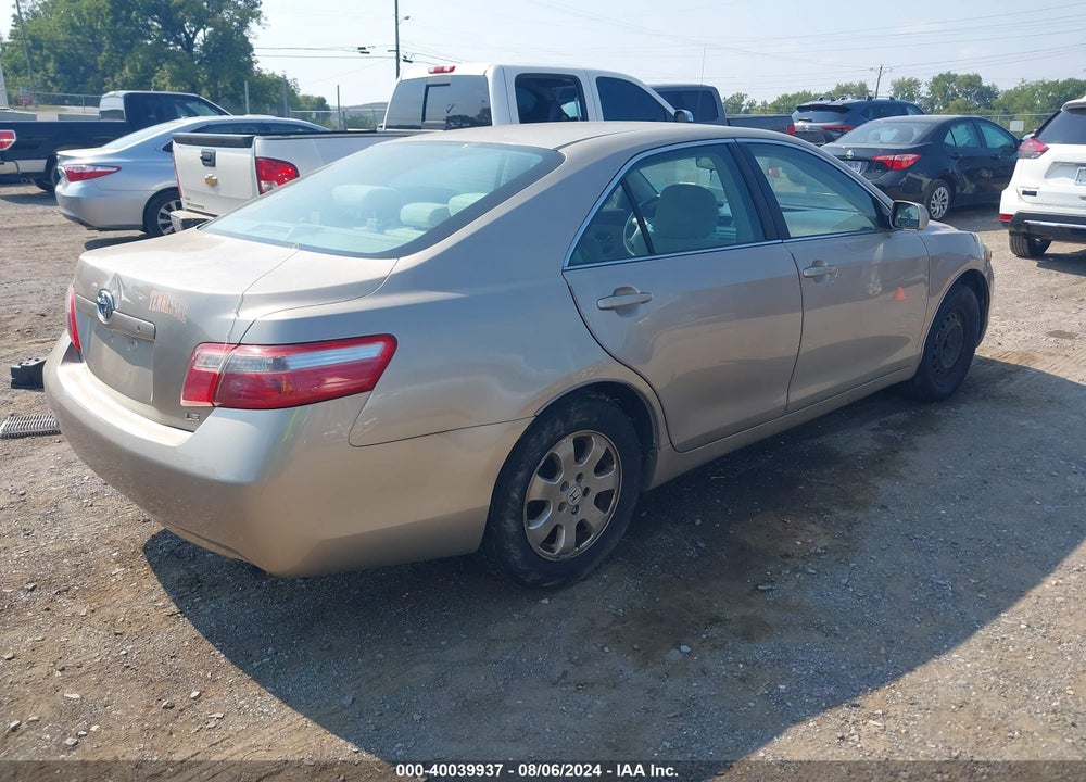 2008 TOYOTA CAMRY LE VIN: 4T1BE46KX8U253028