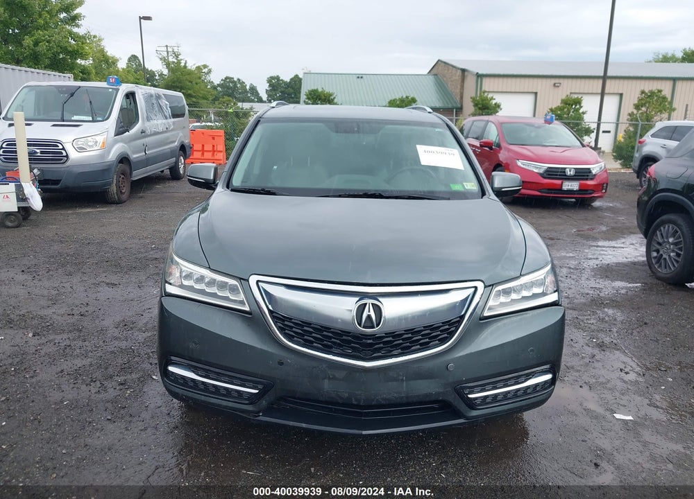 2015 ACURA MDX ADVANCE PKG W/ENTERTAINMENT PKG VIN: 5FRYD4H82FB015987
