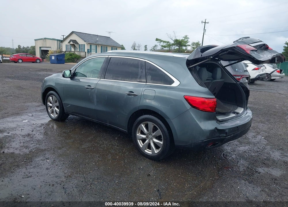2015 ACURA MDX ADVANCE PKG W/ENTERTAINMENT PKG VIN: 5FRYD4H82FB015987
