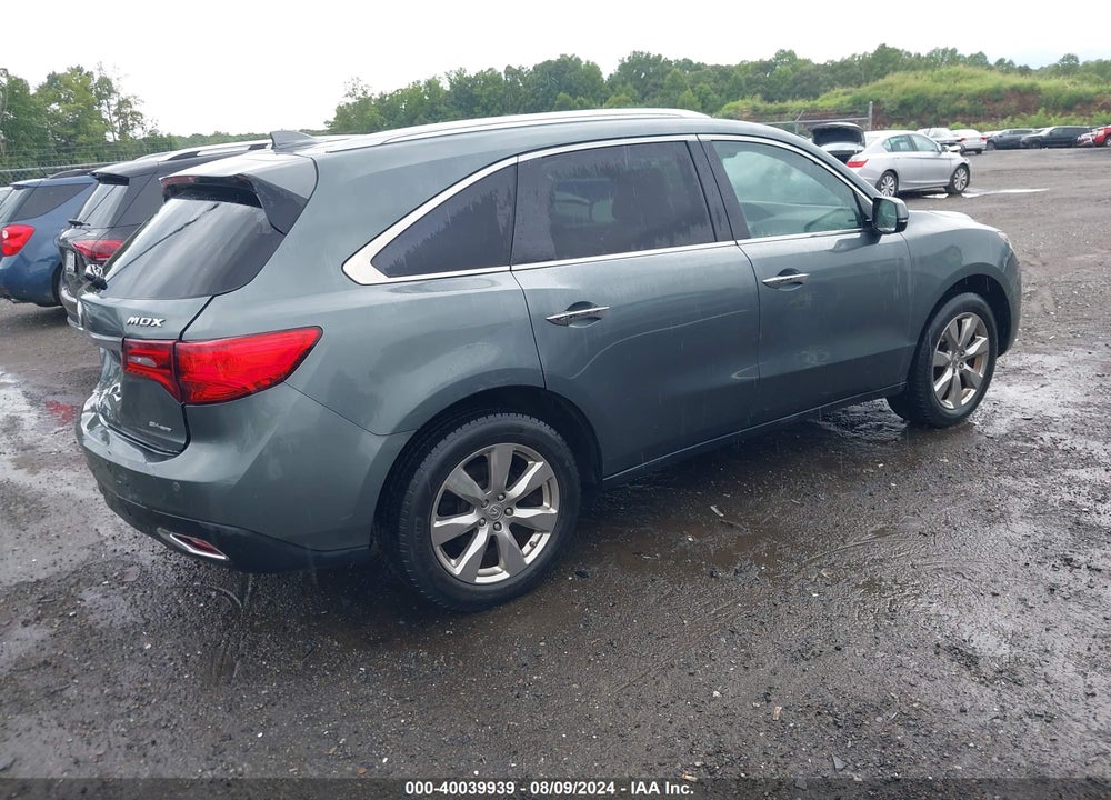2015 ACURA MDX ADVANCE PKG W/ENTERTAINMENT PKG VIN: 5FRYD4H82FB015987