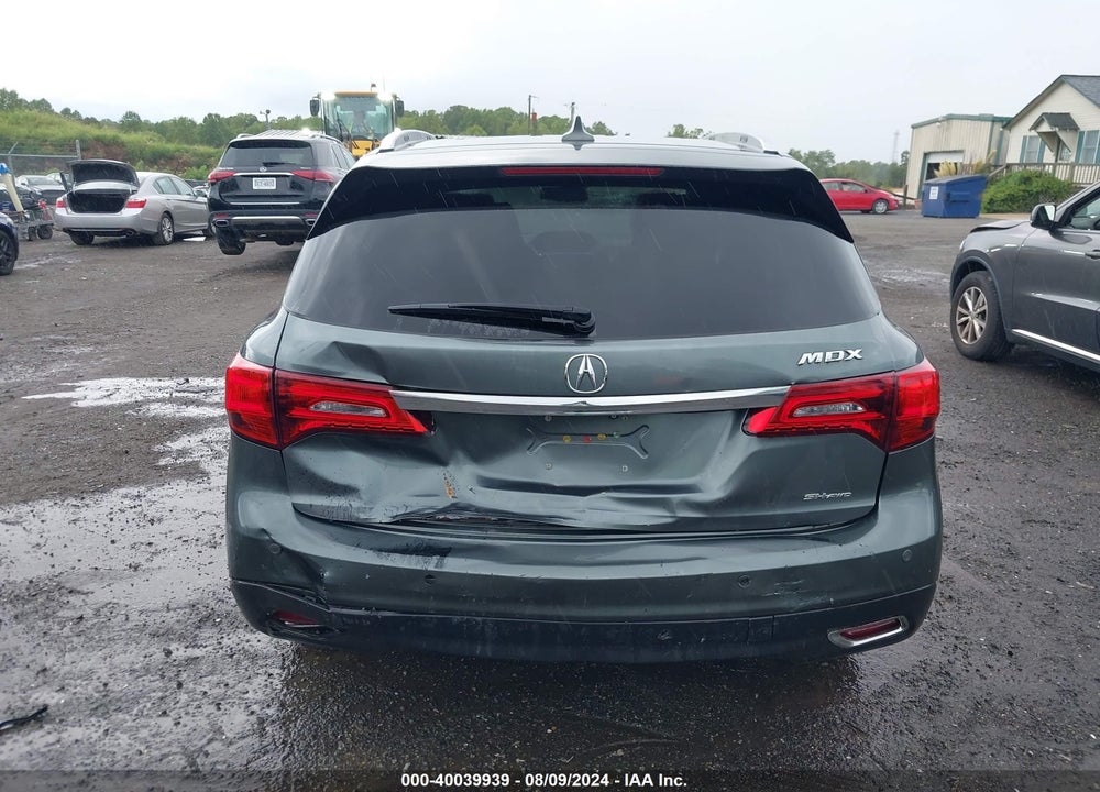 2015 ACURA MDX ADVANCE PKG W/ENTERTAINMENT PKG VIN: 5FRYD4H82FB015987