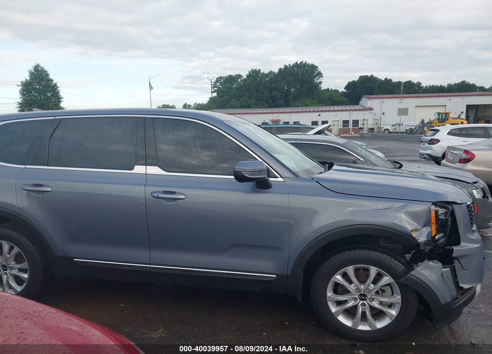 2022 KIA TELLURIDE LX VIN: 5XYP24HC9NG298869