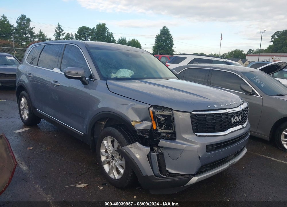 2022 KIA TELLURIDE LX VIN: 5XYP24HC9NG298869