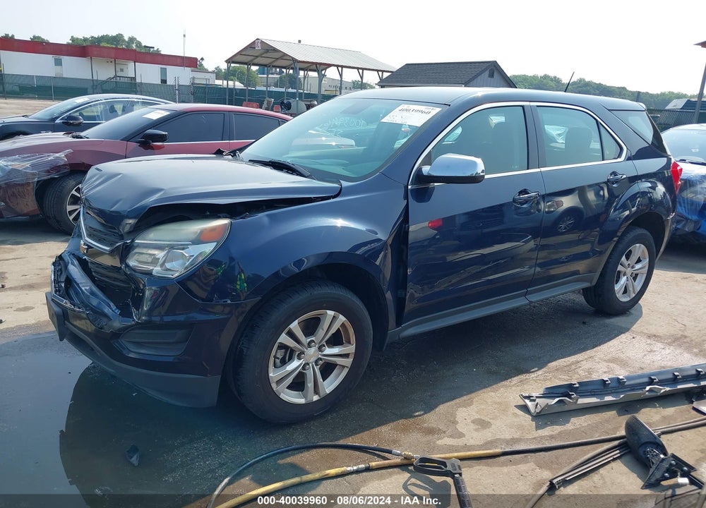 2016 CHEVROLET EQUINOX LS VIN: 2GNFLEEK2G6220063