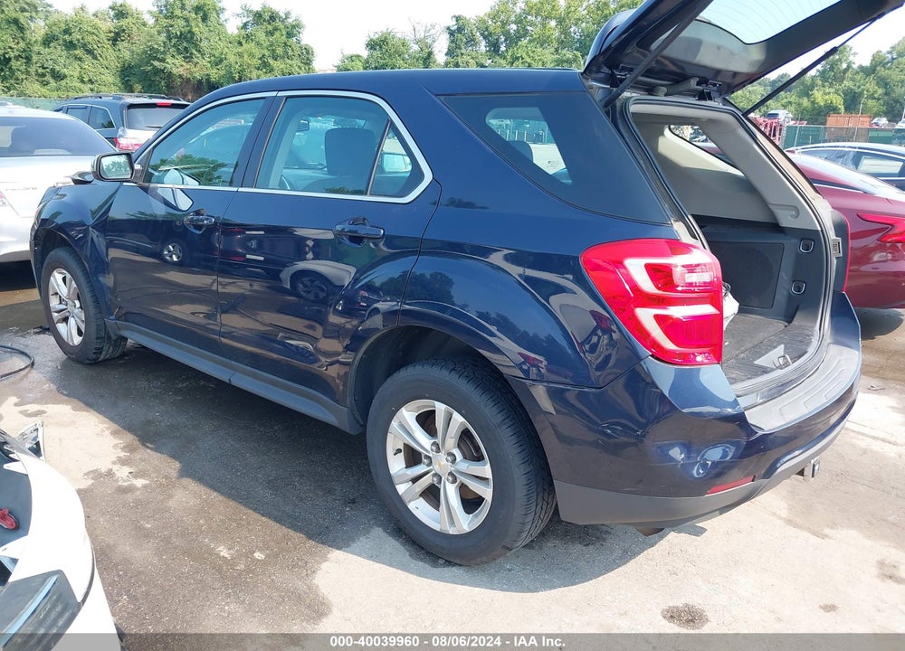 2016 CHEVROLET EQUINOX LS VIN: 2GNFLEEK2G6220063