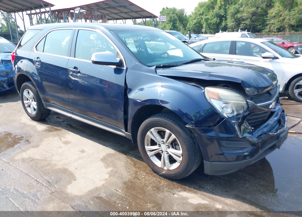 2016 CHEVROLET EQUINOX LS VIN: 2GNFLEEK2G6220063