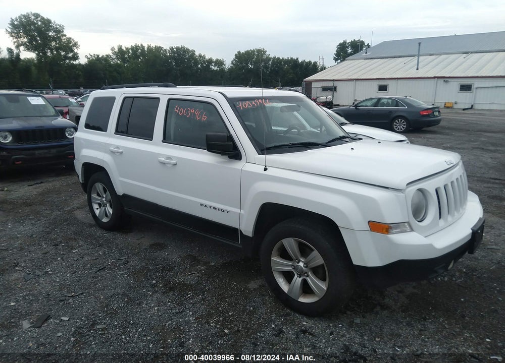 2014 JEEP PATRIOT LATITUDE VIN: 1C4NJRFB5ED558409