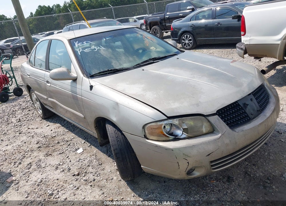 2004 NISSAN SENTRA 1.8S VIN: 3N1CB51D74L478286