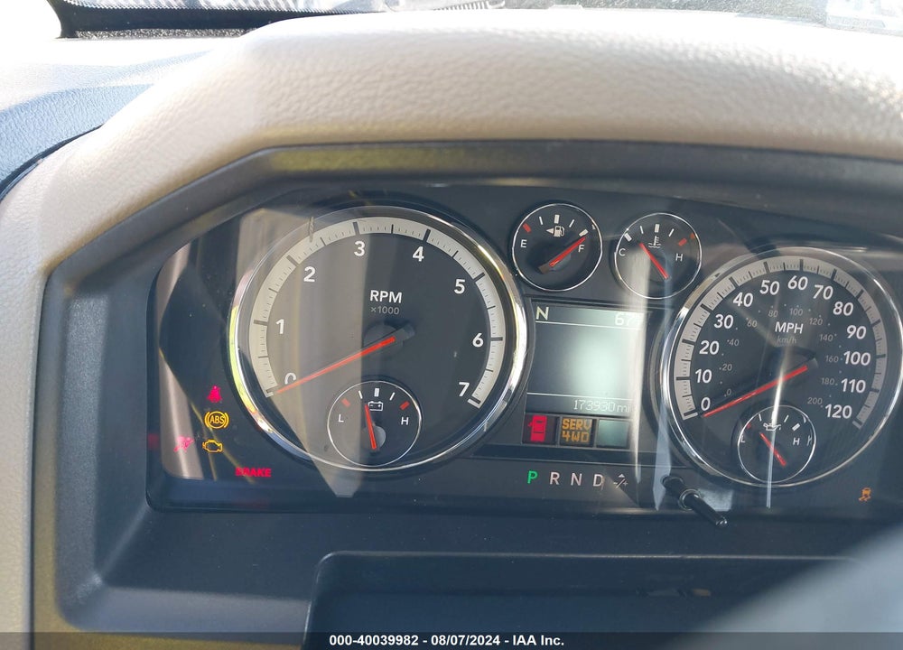 2011 RAM 1500 SLT VIN: 1D7RV1CT0BS678765