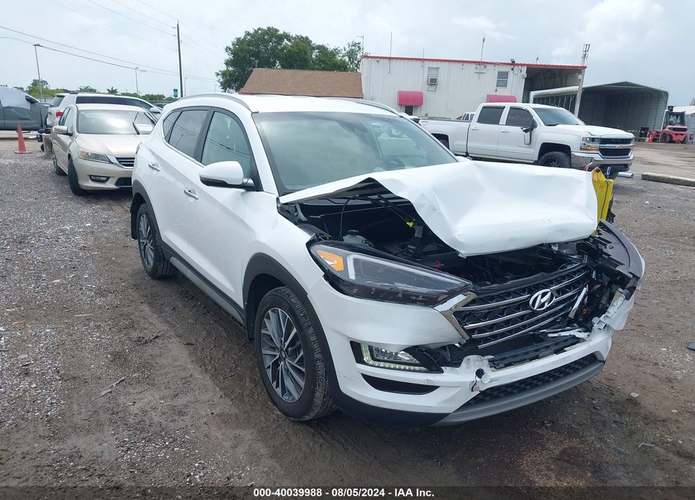 2021 HYUNDAI TUCSON LIMITED VIN: KM8J33AL8MU309120