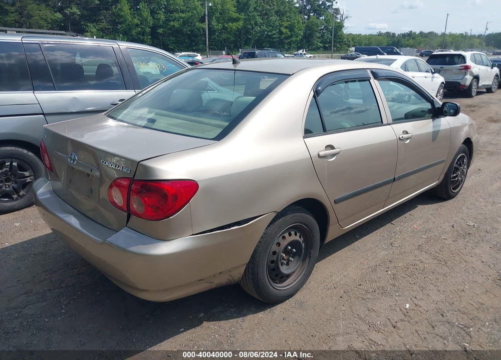 2005 TOYOTA COROLLA CE VIN: 2T1BR32E45C391532