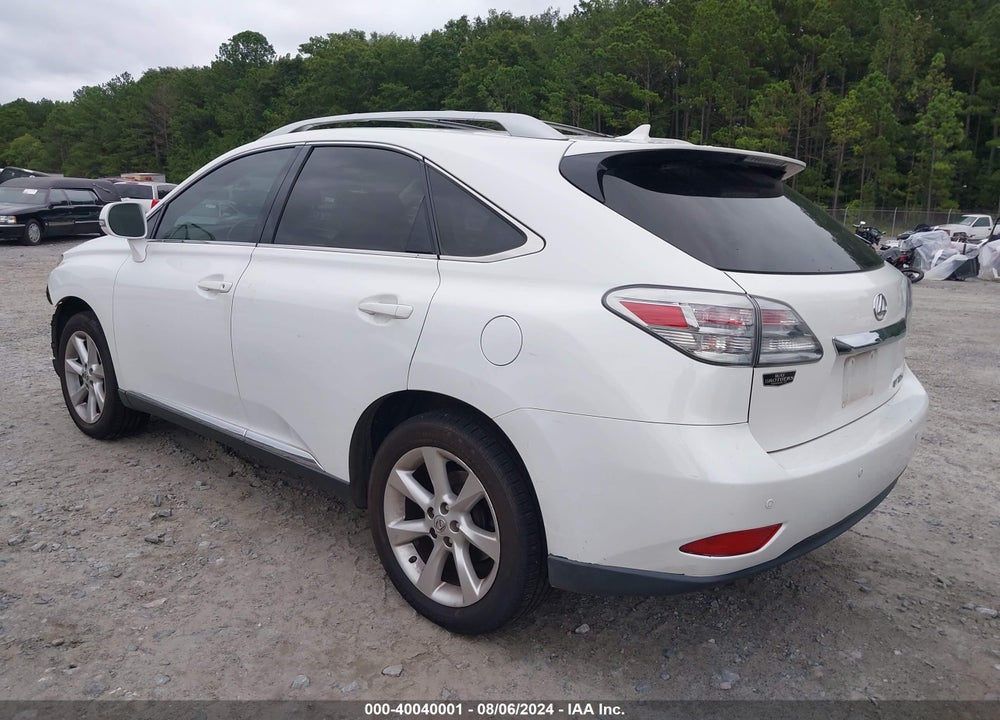 2011 LEXUS RX 350 VIN: JTJZK1BA2B2004794