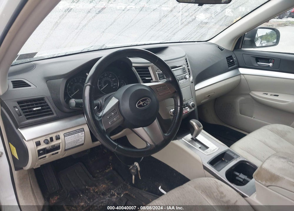 2010 SUBARU OUTBACK 2.5I PREMIUM VIN: 4S4BRBBC6A3376022