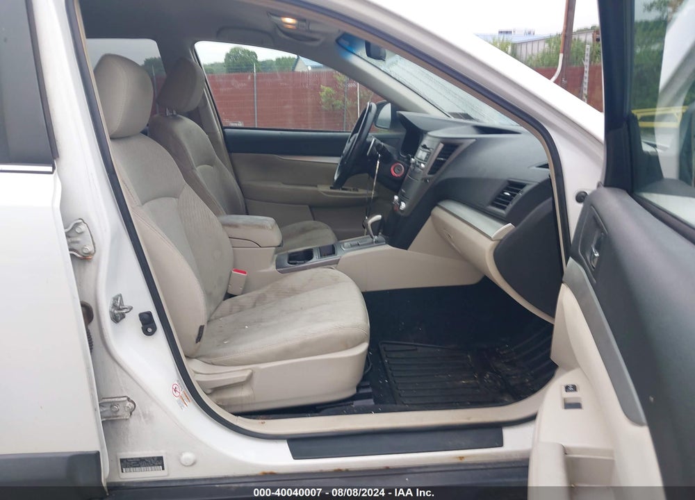 2010 SUBARU OUTBACK 2.5I PREMIUM VIN: 4S4BRBBC6A3376022