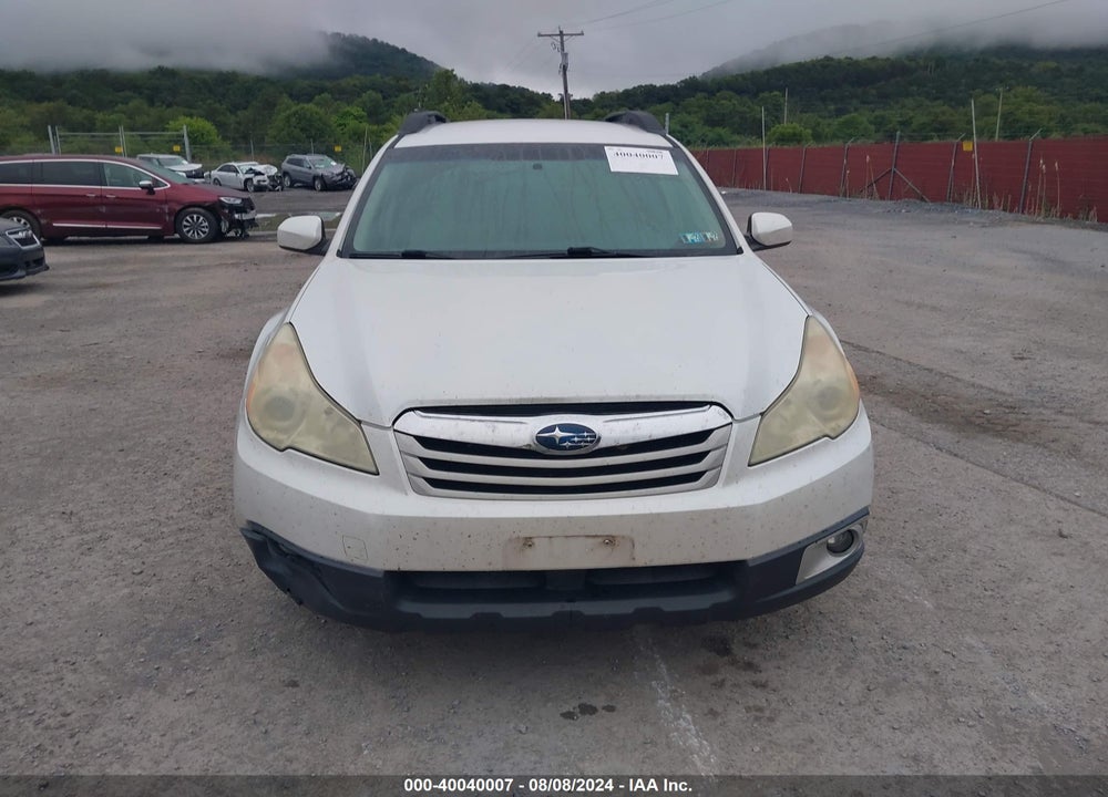 2010 SUBARU OUTBACK 2.5I PREMIUM VIN: 4S4BRBBC6A3376022