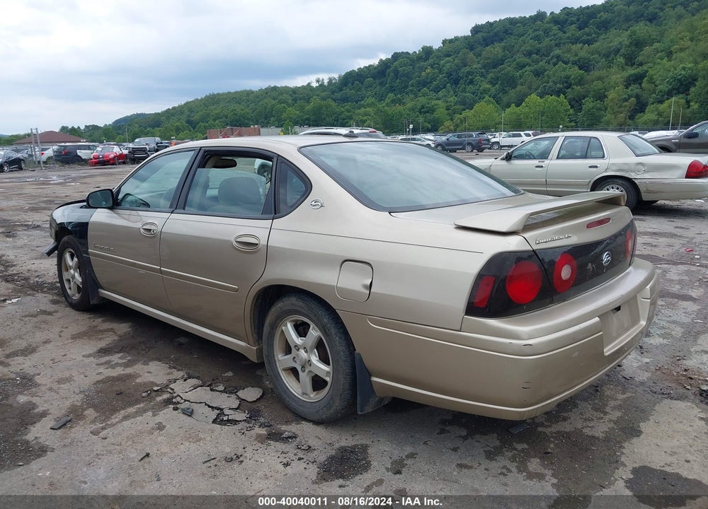 2004 CHEVROLET IMPALA LS VIN: 2G1WH52K949316418