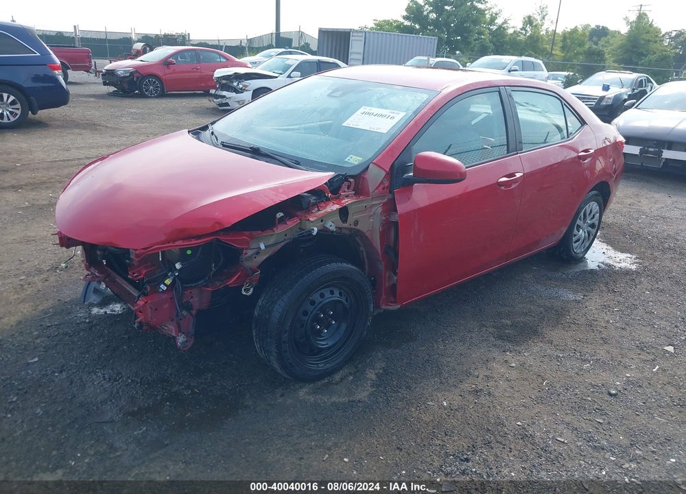 2017 TOYOTA COROLLA LE VIN: 2T1BURHE0HC953035