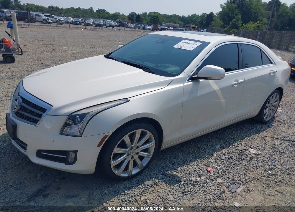 2013 CADILLAC ATS PREMIUM VIN: 1G6AL5SX4D0177582