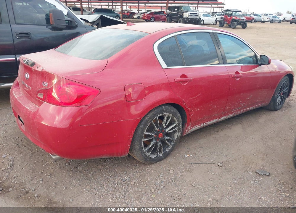2008 INFINITI G35 JOURNEY VIN: JNKBV61E78M204014