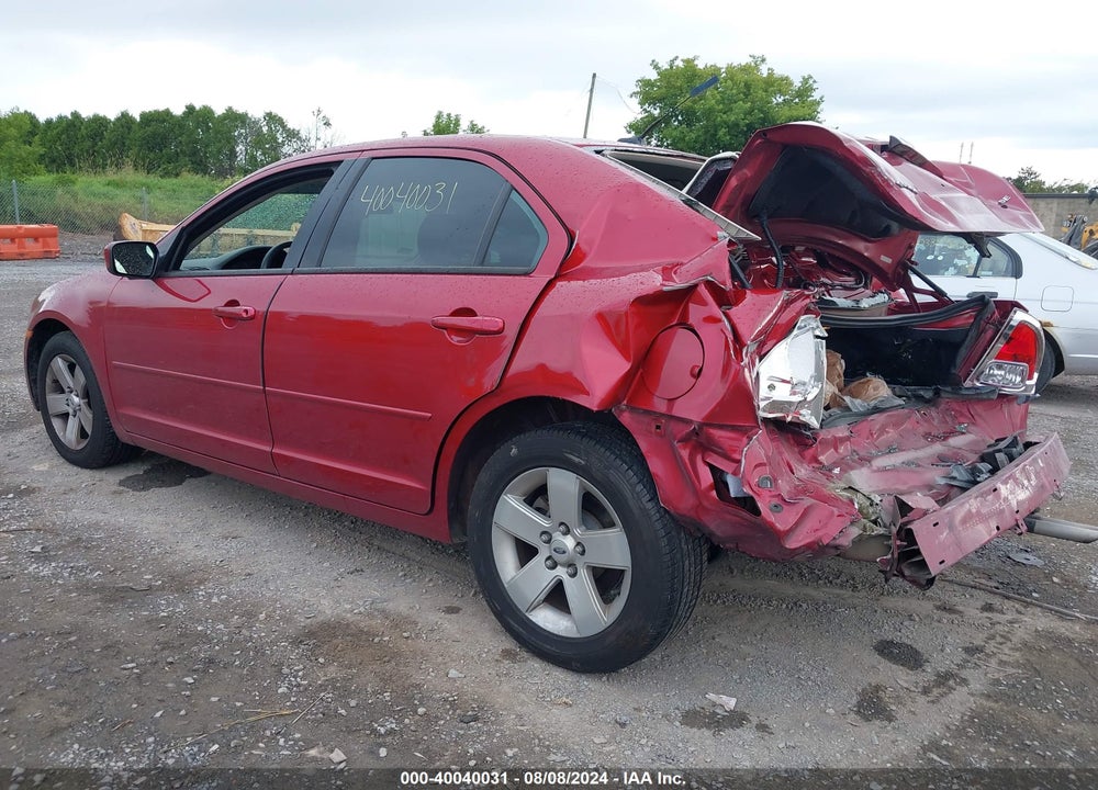 2007 FORD FUSION SE VIN: 3FAHP07Z57R262549