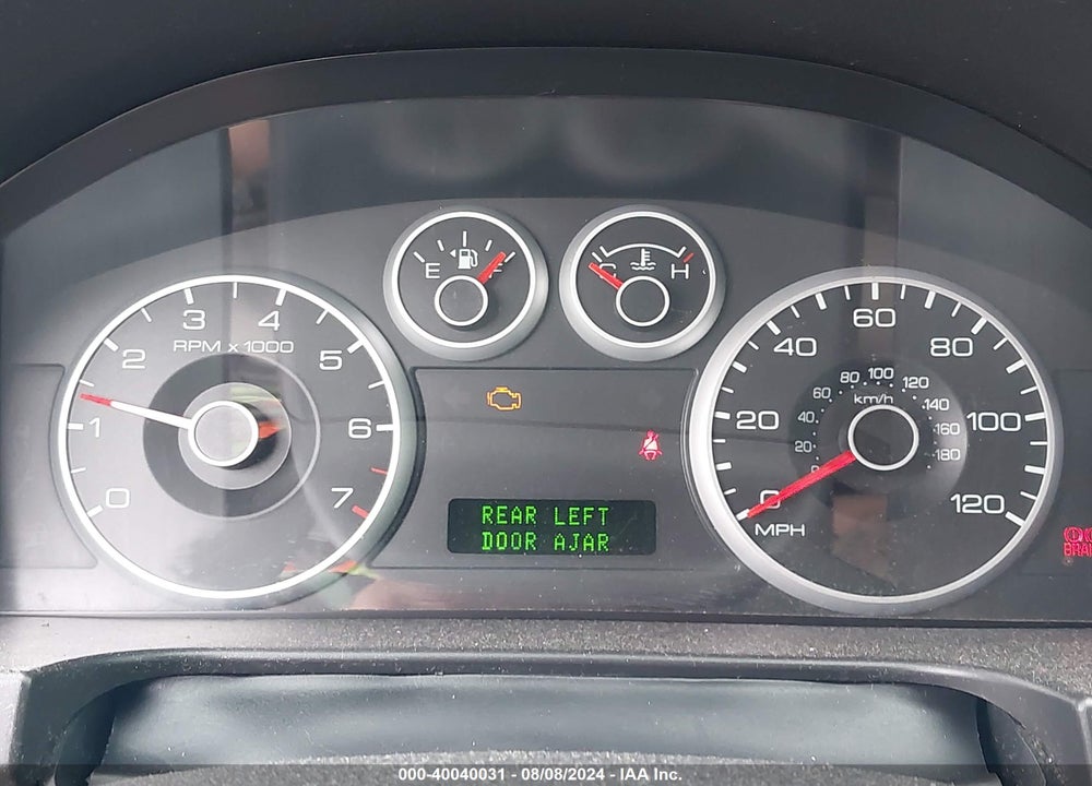 2007 FORD FUSION SE VIN: 3FAHP07Z57R262549