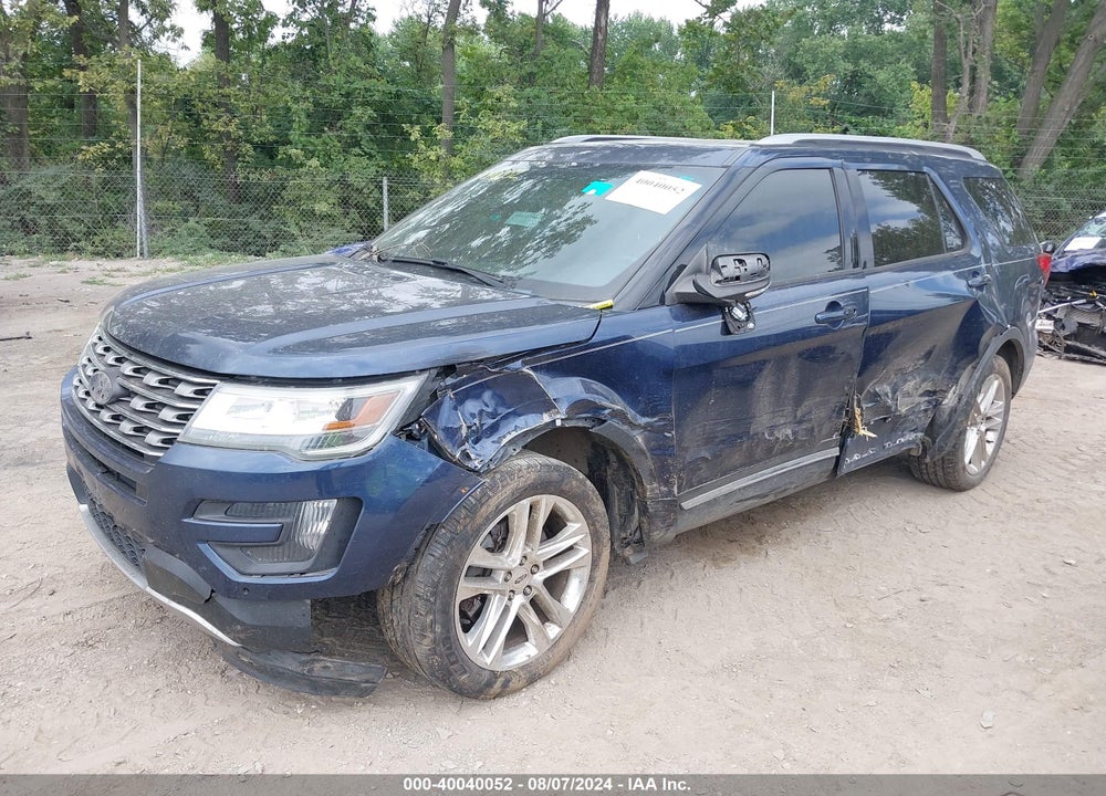 2016 FORD EXPLORER XLT VIN: 1FM5K8D87GGA01111