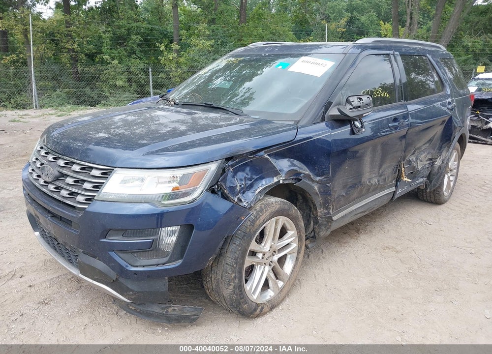 2016 FORD EXPLORER XLT VIN: 1FM5K8D87GGA01111