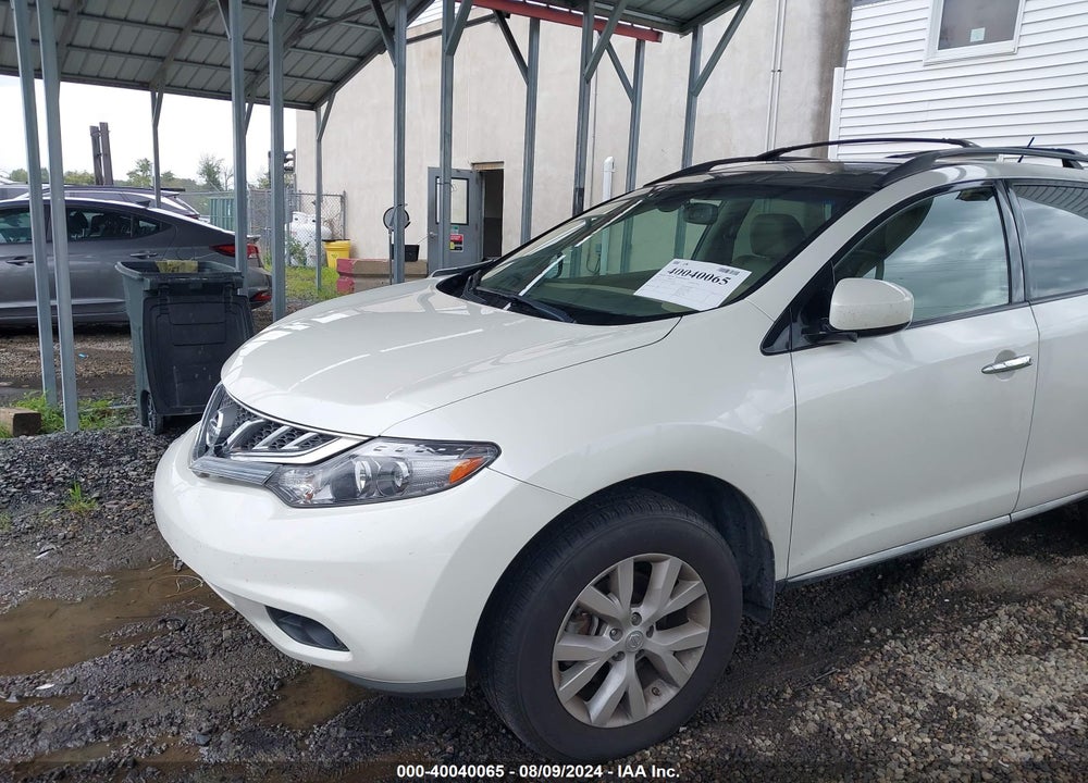 2012 NISSAN MURANO SL VIN: JN8AZ1MU8CW104819