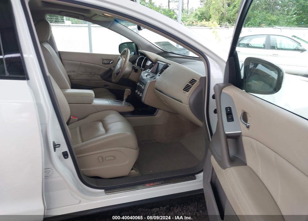 2012 NISSAN MURANO SL VIN: JN8AZ1MU8CW104819